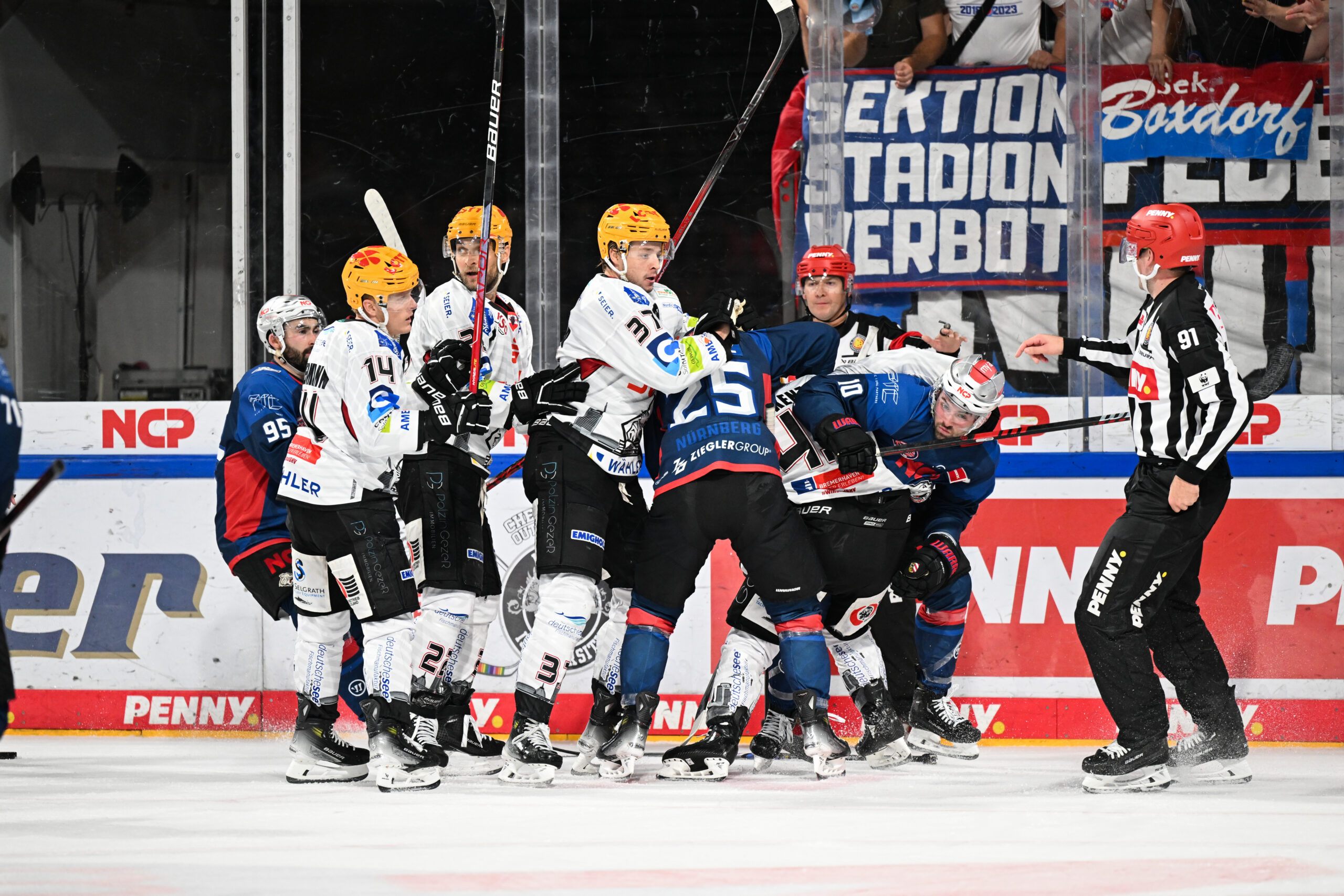 Nürnberg Ice Tigers – Pinguins Bremerhaven – PENNY DEL