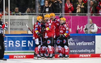 6:5 Sieg nach Overtime gegen Wolfsburg – Pinguins feiern 8. Sieg in Folge