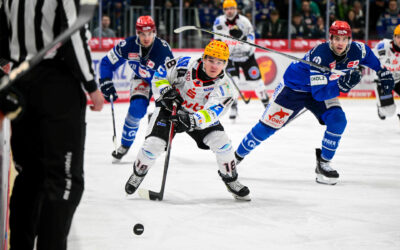 Auswärtsspiel in Schwenningen für die Pinguins