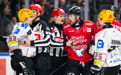 Erneut fünf Gegentreffer gegen die Haie – 2:5 Niederlage in der Domstadt