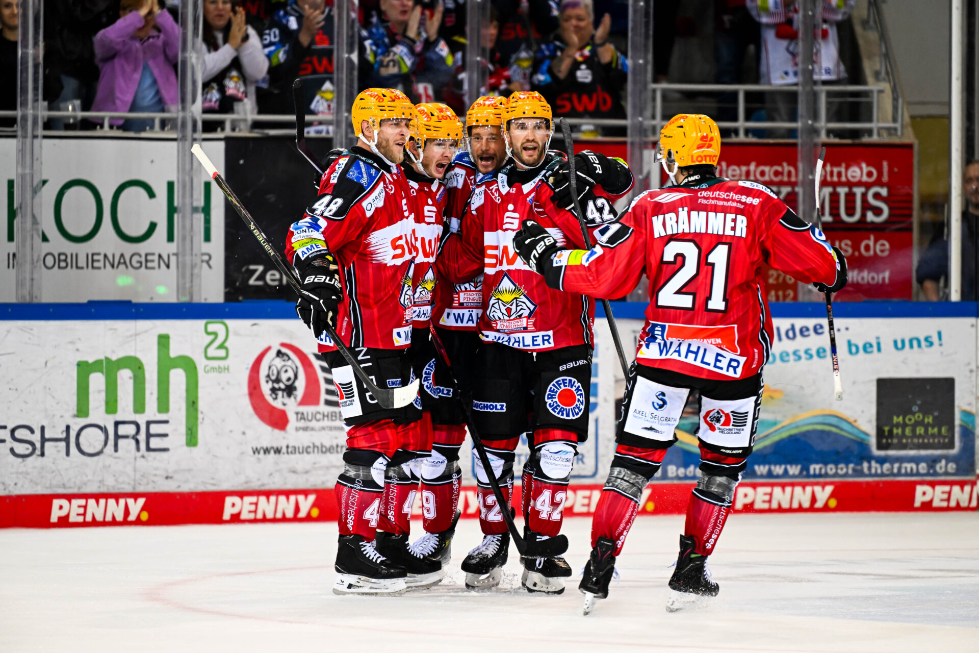 Fischtown Pinguins Bremerhaven – Schwenninger Wild Wings – PENNY DEL
