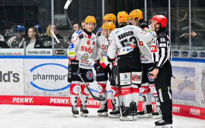5:2 Sieg in Augsburg – zweiter Sieg in Folge für die Pinguins
