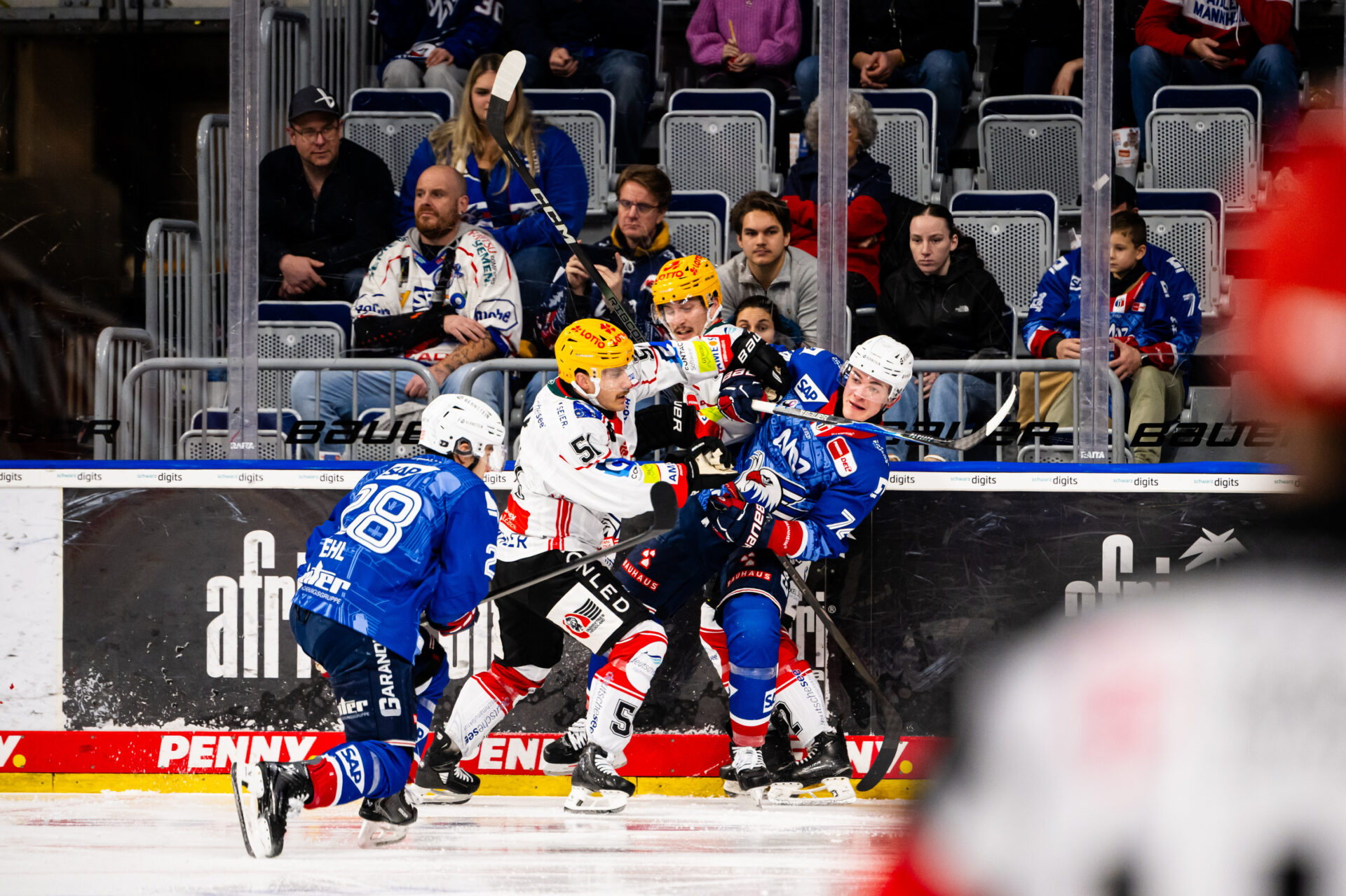 Adler Mannheim gegen Fischtown Pinguins Bremerhaven – PENNY DEL