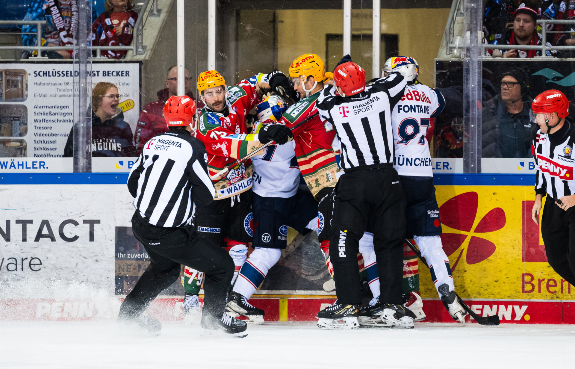 Fischtown Pinguins Bremerhaven gegen Red Bull Mnchen – PENNY DEL