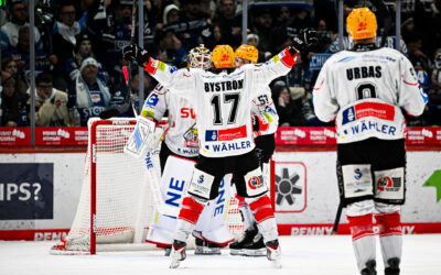 4:0 Sieg bei den Wild Wings – Leon Hungerecker im 100. DEL-Spiel mit Shutout
