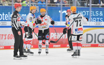 3:2 Erfolg beim ERC Ingolstadt – 3. Sieg in Folge für die Pinguins